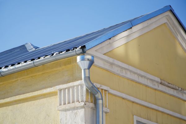Cost of Steel Downspout Installation in Portage