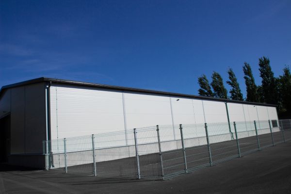 Warehouse Gutter Installation in Portage