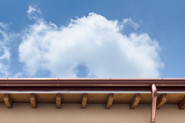 Copper Gutter Installation in Portage