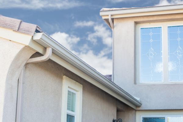 Continuous Gutter Installation in Portage