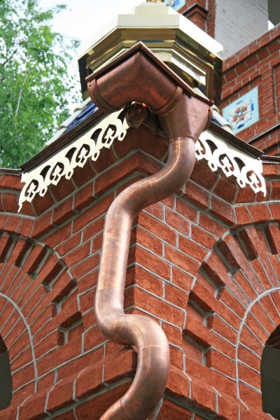 Church Downspout Installation in Portage