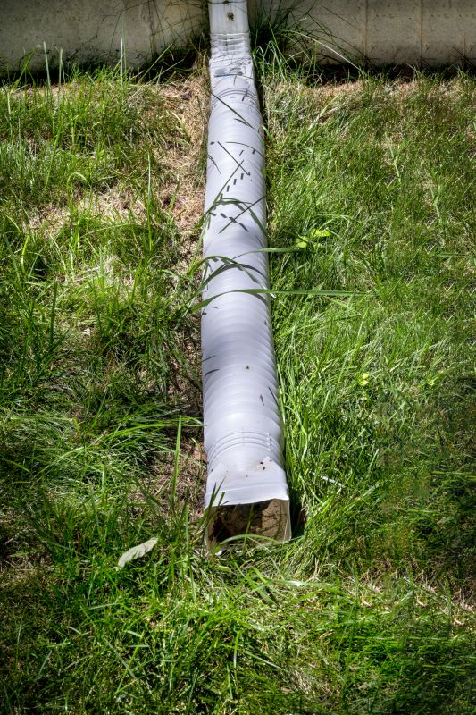 Plastic Downspout Installation